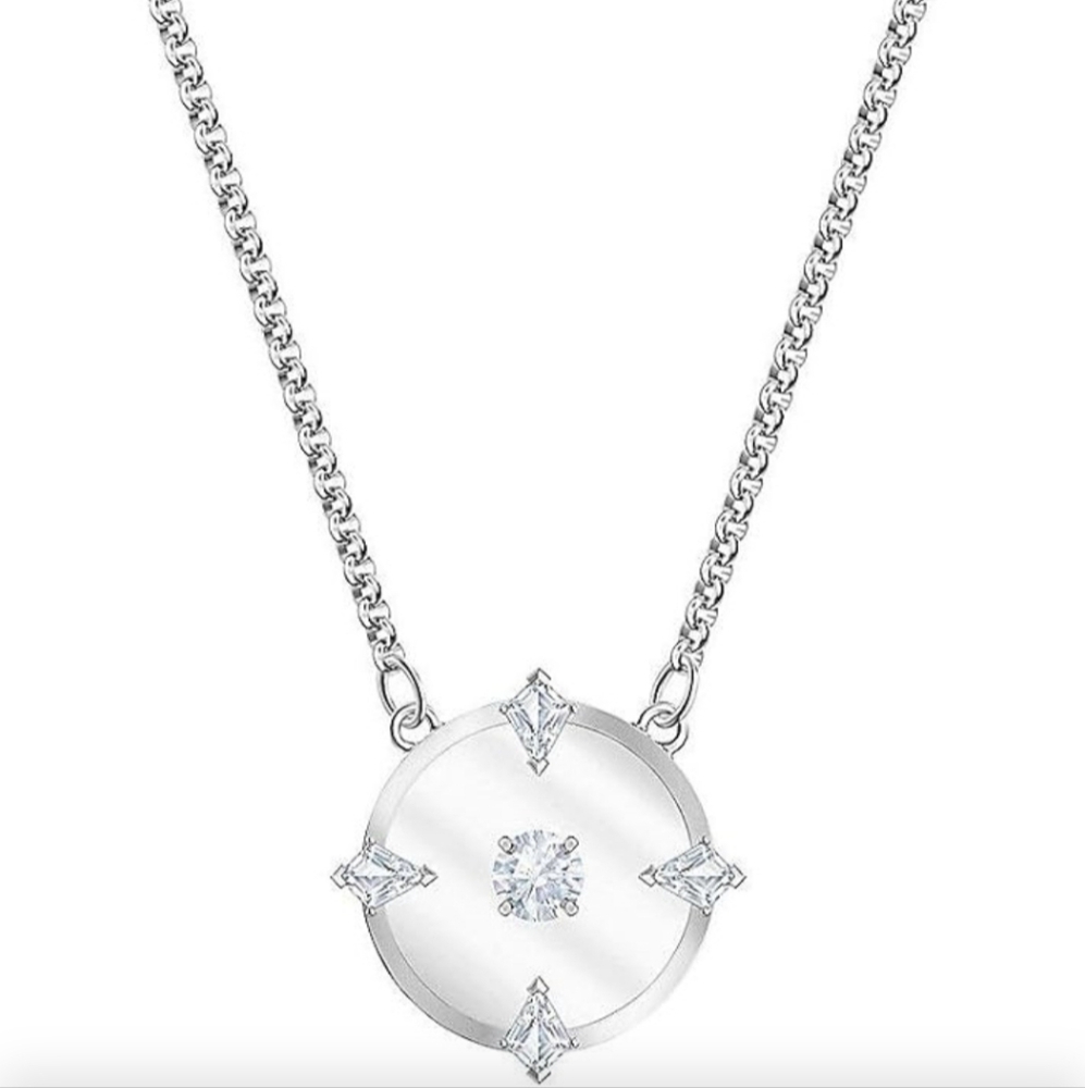 Swarovski Silver Pendant Necklace